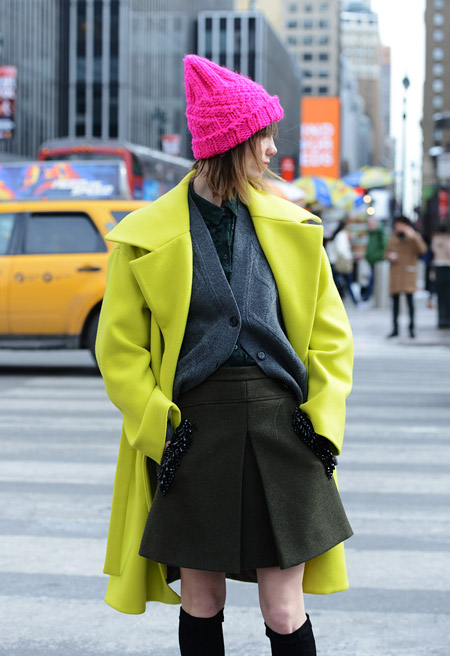 Street Style Highlights from New York Fashion Week F/W 2014 – Los ...